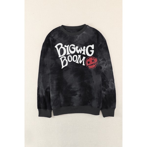 Letter Heart-shape Print Crew Neck Men's...