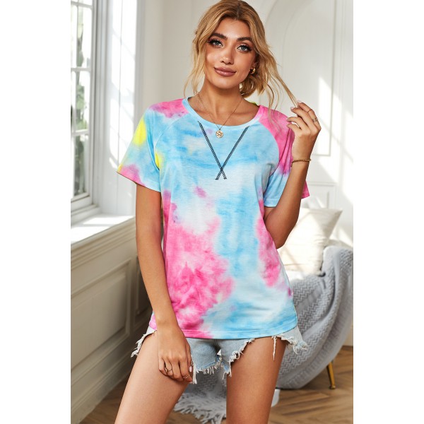 Multicolor Dip Dye T-Shirt